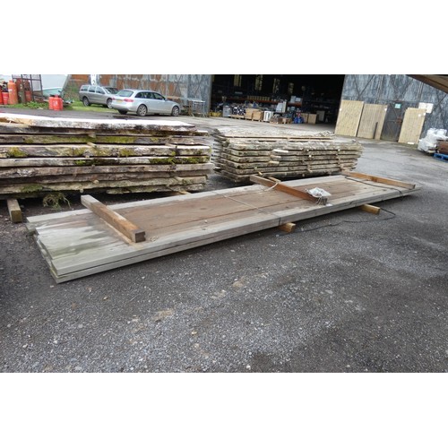 6859 - A quantity of timber comprising of 14 x 4 x 540cm (bottom stack)