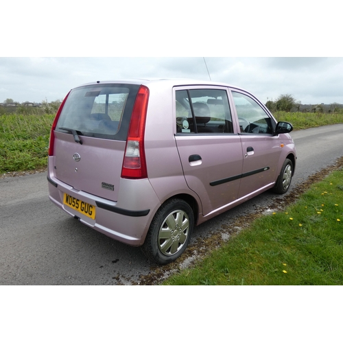 4 - Diahatsu Charade EL ( Pink) 1.0EL hatch back 5 Door, Reg.: WD55 GUG, 16/01/2006,  5 speed manual pet... 