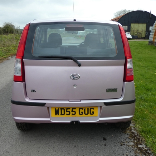 4 - Diahatsu Charade EL ( Pink) 1.0EL hatch back 5 Door, Reg.: WD55 GUG, 16/01/2006,  5 speed manual pet... 