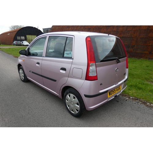 4 - Diahatsu Charade EL ( Pink) 1.0EL hatch back 5 Door, Reg.: WD55 GUG, 16/01/2006,  5 speed manual pet... 