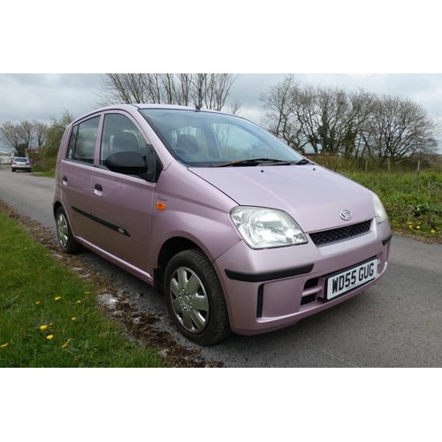 4 - Diahatsu Charade EL ( Pink) 1.0EL hatch back 5 Door, Reg.: WD55 GUG, 16/01/2006,  5 speed manual pet... 