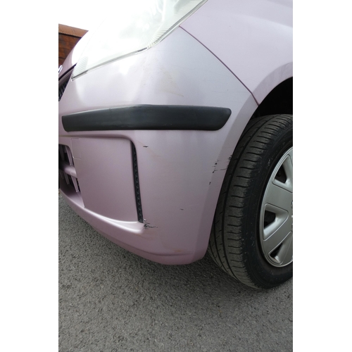 4 - Diahatsu Charade EL ( Pink) 1.0EL hatch back 5 Door, Reg.: WD55 GUG, 16/01/2006,  5 speed manual pet... 