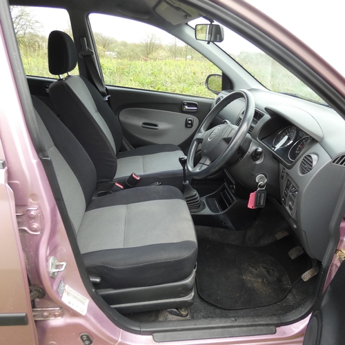 4 - Diahatsu Charade EL ( Pink) 1.0EL hatch back 5 Door, Reg.: WD55 GUG, 16/01/2006,  5 speed manual pet... 