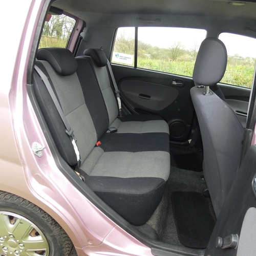 4 - Diahatsu Charade EL ( Pink) 1.0EL hatch back 5 Door, Reg.: WD55 GUG, 16/01/2006,  5 speed manual pet... 