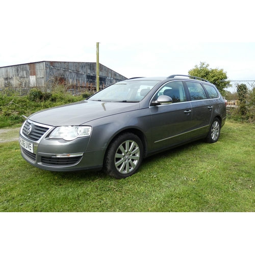 8 - VW Passat Estate SE TDI, 5dr grey, Reg RJ06 UVE,  05/06/2006, 6 speed manual Diesel, 1968cc, MoT to ... 