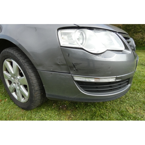 8 - VW Passat Estate SE TDI, 5dr grey, Reg RJ06 UVE,  05/06/2006, 6 speed manual Diesel, 1968cc, MoT to ... 