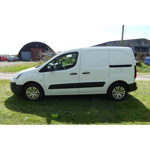 9 - CITROEN BERLINGO L1 DIESEL 1.6 HDI 625KG ENTERPRISE 75PS Panel VAN, White,  Reg: WG63 NWT,  25/10/20... 