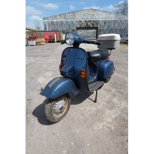 16 - Vespa Piaggio PX 200E motor scooter, Reg R886 DWS, 13/03/1998, 198cc petrol, MoT just expired 17/03/... 