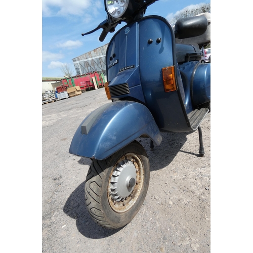 16 - Vespa Piaggio PX 200E motor scooter, Reg R886 DWS, 13/03/1998, 198cc petrol, MoT just expired 17/03/... 