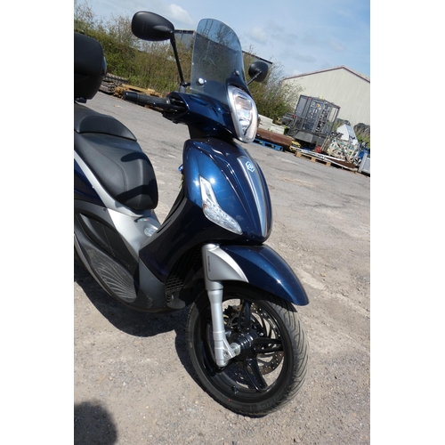 17 - Piaggio Beverly ST 350, Blue Motorcycle, Reg KU64 PXB, 01/09/2014, 330cc Petrol,  MoT to 29/03/2024 ... 