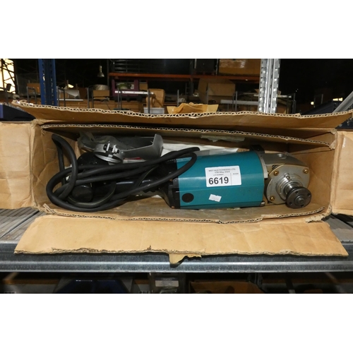 6619 - 1 x Makita angle grinder 240v