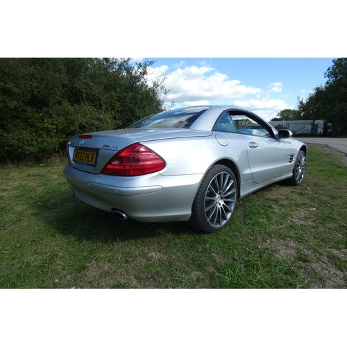 13 - Mercedes SL500 Auto 2 dr Convertible, Reg: RK02 HLR, 1st reg. 16/04/2002. 5 speed Auto petrol , 4966... 