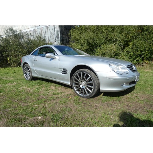 13 - Mercedes SL500 Auto 2 dr Convertible, Reg: RK02 HLR, 1st reg. 16/04/2002. 5 speed Auto petrol , 4966... 