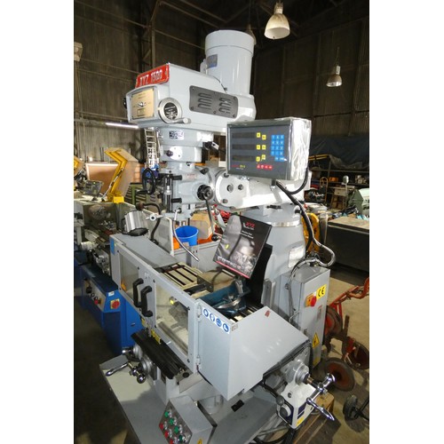 6717 - 1 x XYZ Machine Tools turret milling machine model XYZ 1500, serial number 104239, YOM 2016, 3ph fit... 