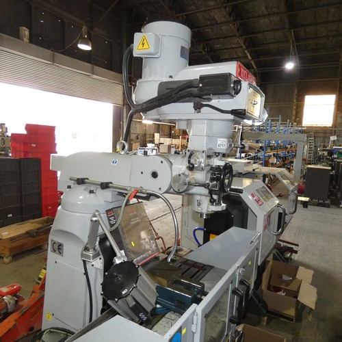 6717 - 1 x XYZ Machine Tools turret milling machine model XYZ 1500, serial number 104239, YOM 2016, 3ph fit... 