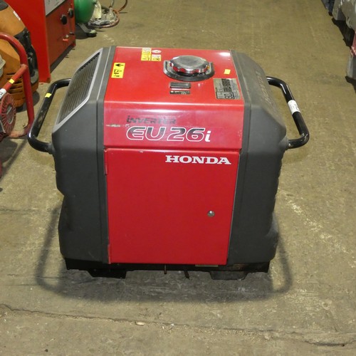 6743 - 1 x Honda EU26i inverter generator 230v / 2.4kw YOM 2012