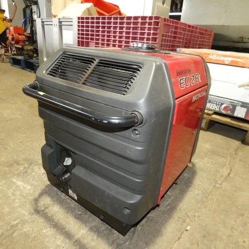 6743 - 1 x Honda EU26i inverter generator 230v / 2.4kw YOM 2012