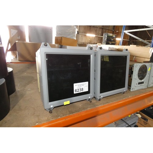 6238 - 2 x ex-MOD displays by Thales