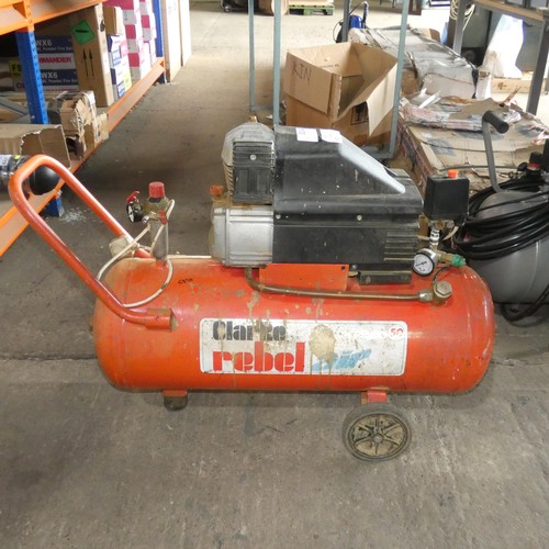 6130 - 1 x Clarke Rebel Air compressor 240v