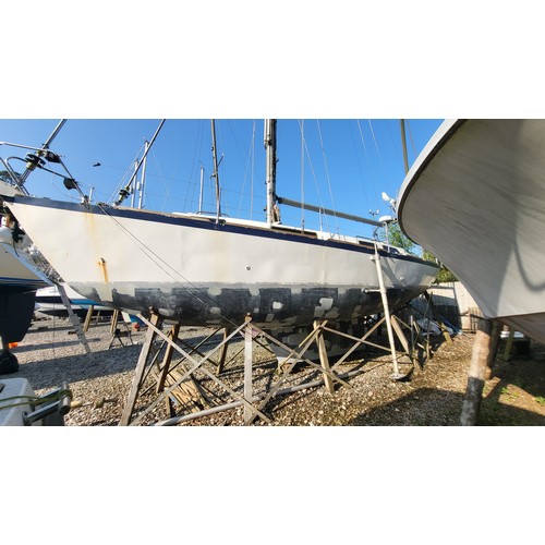 25 - ADVANCED NOTICE of sale by Timed Auction on the 7th June.... SAILING YACHT..