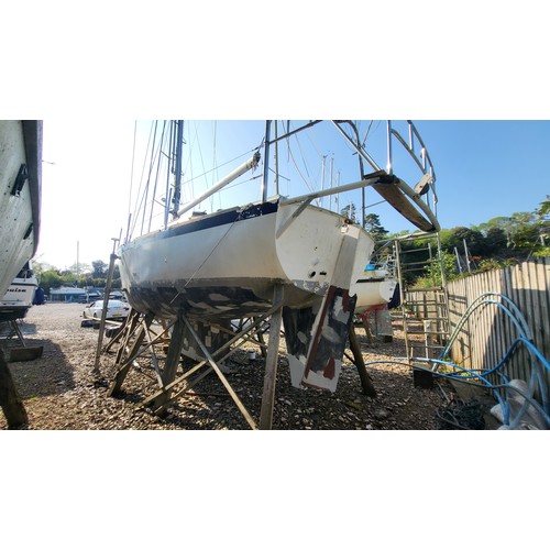 25 - ADVANCED NOTICE of sale by Timed Auction on the 7th June.... SAILING YACHT..