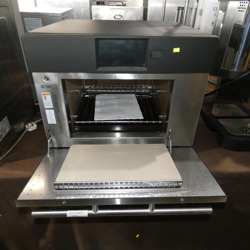 1113 - A commercial stainless steel counter top high speed combination oven with usb by X-press Chef type 4... 