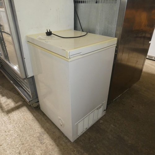 1137 - A chest freezer by Argos approx 56x56cm - trade Tested Working