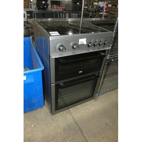 1154 - An electric fan oven by Beko type Double Cavity XTC611 - trade