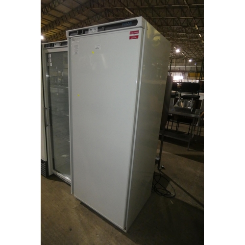 1171 - A tall wide single door freezer by Polar type  CD615 approx 190x78x75cm Tested Working