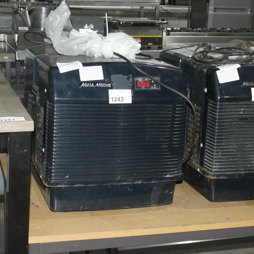 1243 - An Aqua Medic cooler type Titan 2000, cold water cooling system 240v - trade