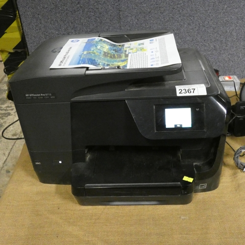 2367 - An office printer by HP type Office Jet Pro 8715 - trade