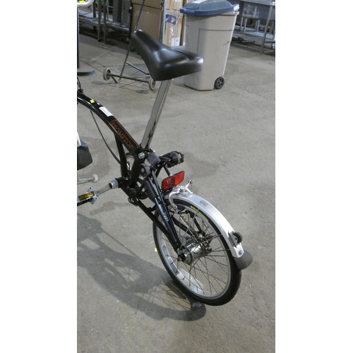 2280 - 1 x Brompton folding bicycle supplied with a Brompton soft carry bag