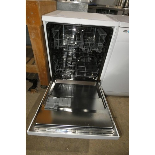 1150 - A white under counter dishwasher by Zanussi type ZDF26001WA - trade