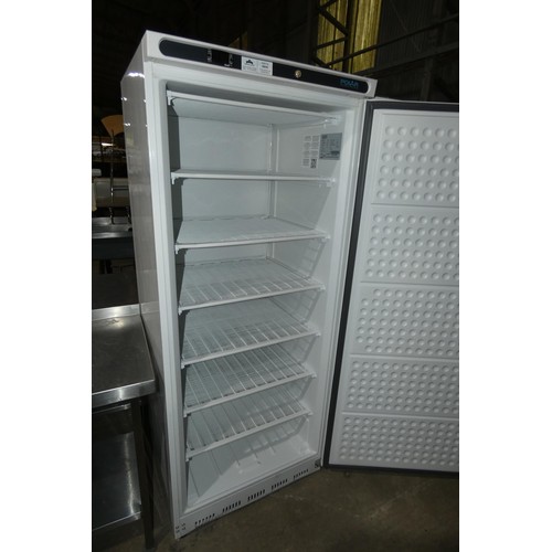 1173 - A tall wide single door freezer by Polar approx 190x78x75cm Tested Working