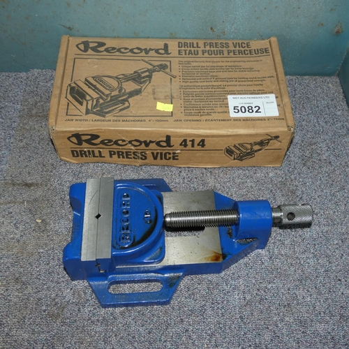 5082 - 1 x Record 414 drill press vice - unused