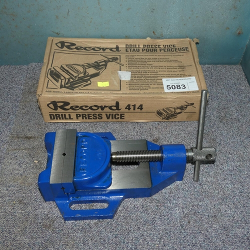 5083 - 1 x Record 414 drill press vice - unused