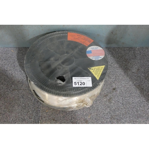 5120 - 1 x roll of Safra aluminum welding wire 1.2mm / weight not shown