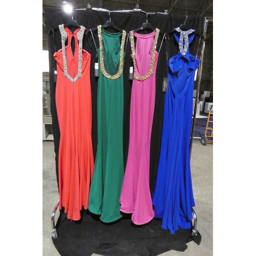 2269 - 4 x various Pia Michi evening dresses, size 6, please see pictures for more details ID numbers are 1... 