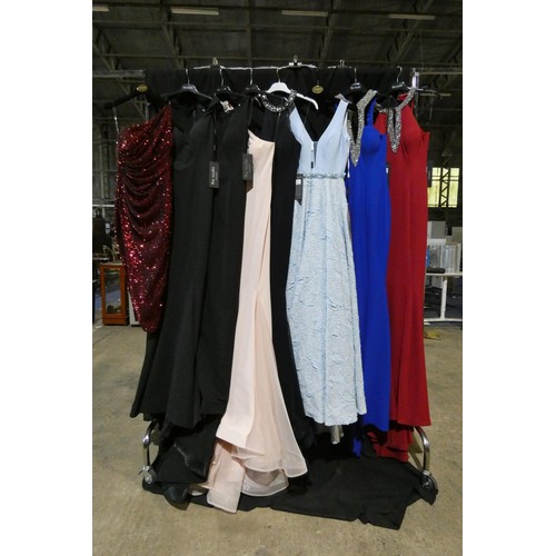 2285 - 8 x various Pia Michi evening dresses, size 8, please see pictures for more details ID numbers are 1... 