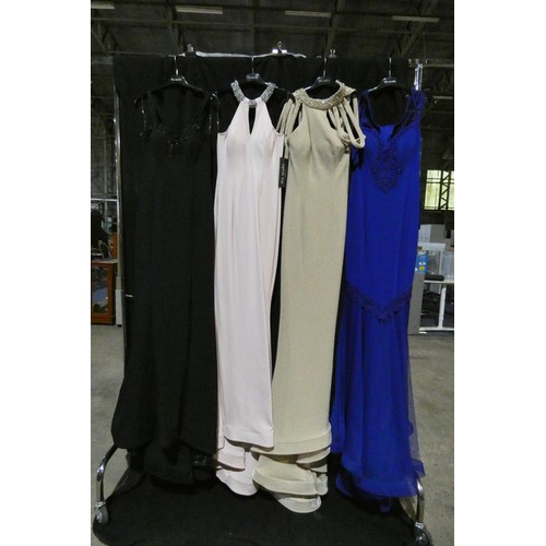 2288 - 4 x various Pia Michi evening dresses, size 10, please see pictures for more details ID numbers are ... 