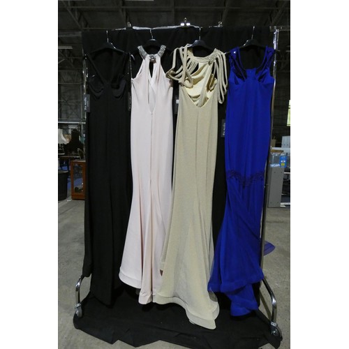 2288 - 4 x various Pia Michi evening dresses, size 10, please see pictures for more details ID numbers are ... 