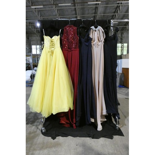 2294 - 5 x various Pia Michi evening dresses, size 10, please see pictures for more details  ID numbers are... 