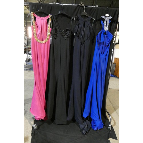 2301 - 4 x various Pia Michi evening dresses, size 12, please see pictures for more details  ID numbers are... 