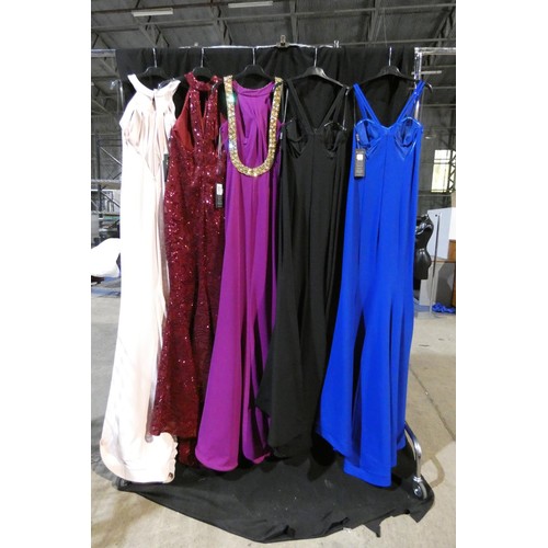 2312 - 5 x various Pia Michi evening dresses, size 12, please see pictures for more details  ID numbers are... 