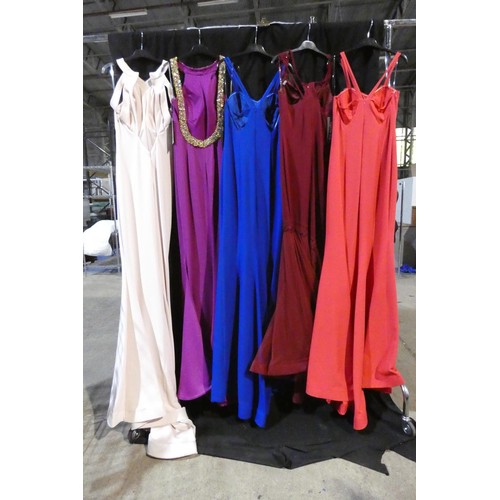 2316 - 5 x various Pia Michi evening dresses, size 12, please see pictures for more details  ID numbers are... 