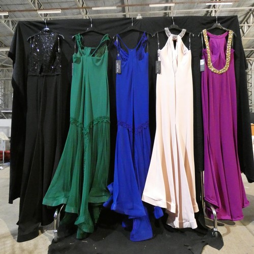 2338 - 5 x various Pia Michi evening dresses, size 14, please see pictures for more details ID numbers are ... 