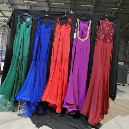 2315 - 5 x various Pia Michi evening dresses, size 12, please see pictures for more details  ID numbers are... 