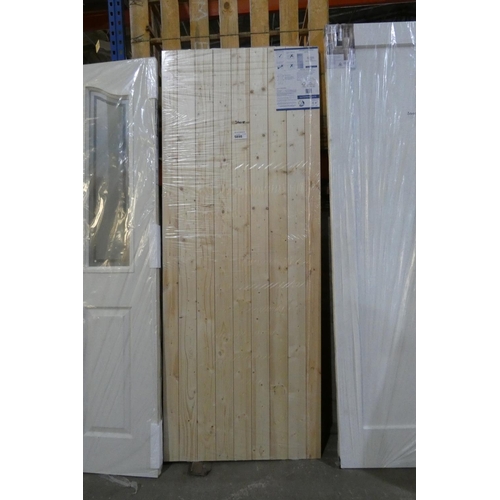 5898 - 1 x XL Joinery framed pledged and braced external gate approx 762 x 1981mm