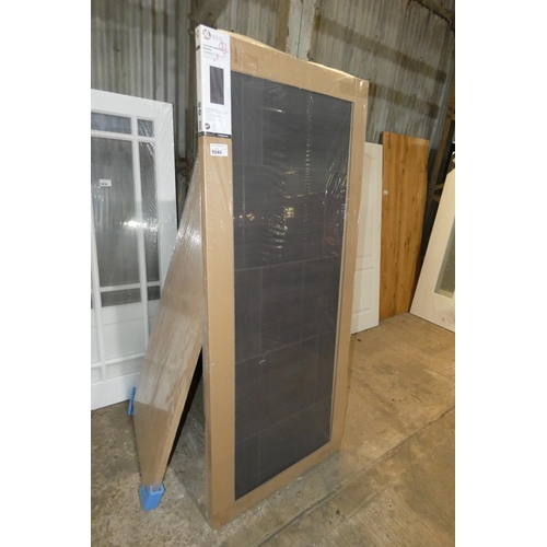 5940 - 2 x XL Joinery Laminate Umber grey Ravanna doors both approx 838 x 1981mm