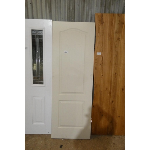 5943 - 1 x cream door approx 685 x 1981mm